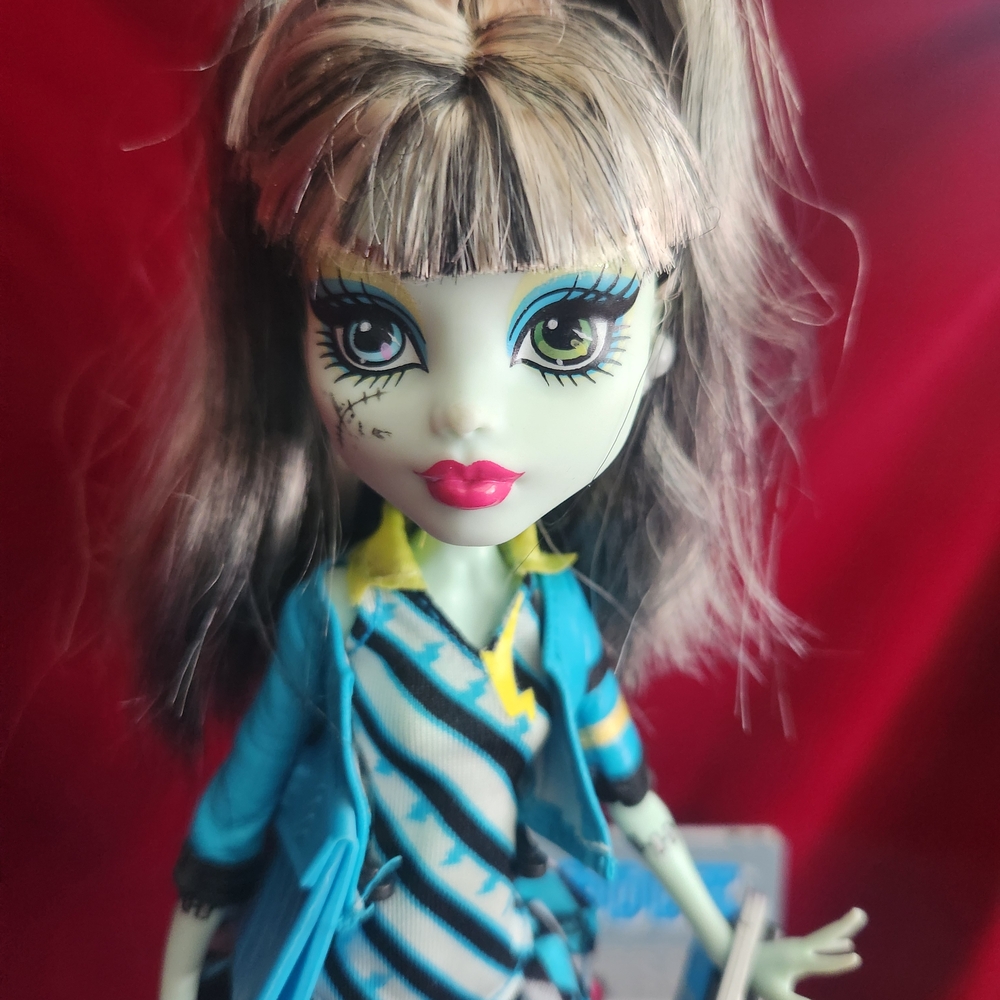 Monster High Frankie Stein Picture Day- Out Of Box